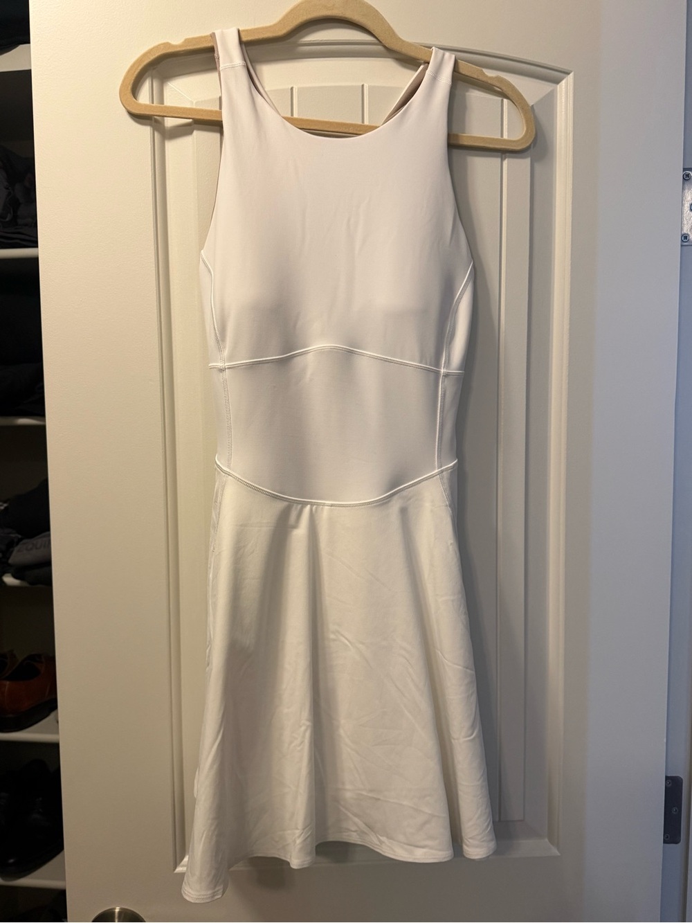 lululemon athletica White Sleeveless Court Crush Dress